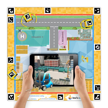 kai's clan automated warehouse ar vr adventure mat